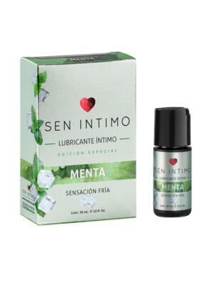 Lubricante Íntimo Menta Sensación Fría x 30 ml  Sen Íntimo - Image 1